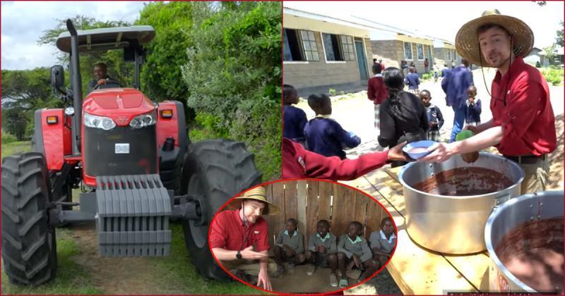 MrBeast was in Kenya for a charitable cause.